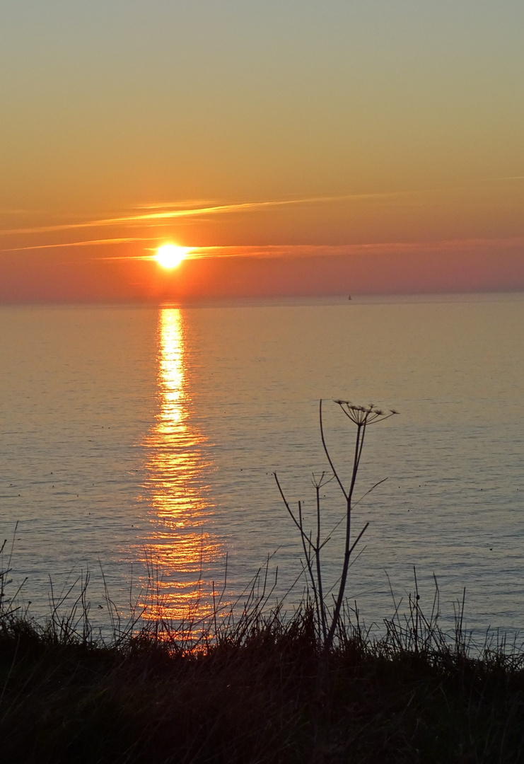 Coucher de soleil sur Le Portel