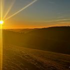 Coucher de soleil sur les Vosges (10/11/22)