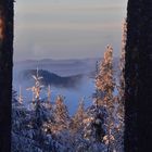 Coucher de soleil sur les Vosges