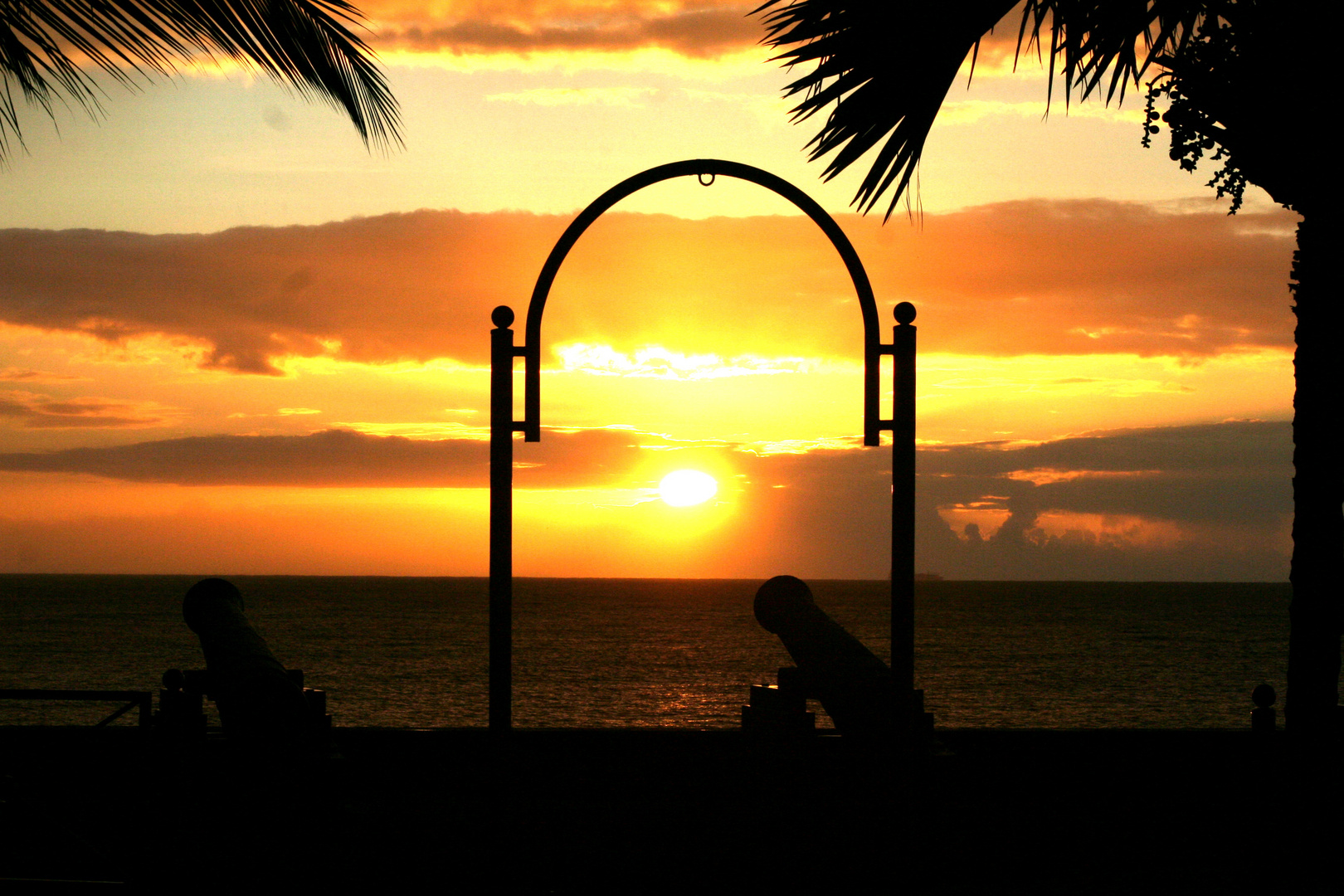 Coucher De Soleil Sur Locéan Indien Photo Et Image