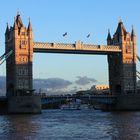 Coucher de soleil sur London Bridge