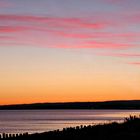 coucher de soleil sur Matane