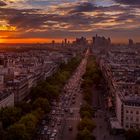 Coucher de soleil sur Paris