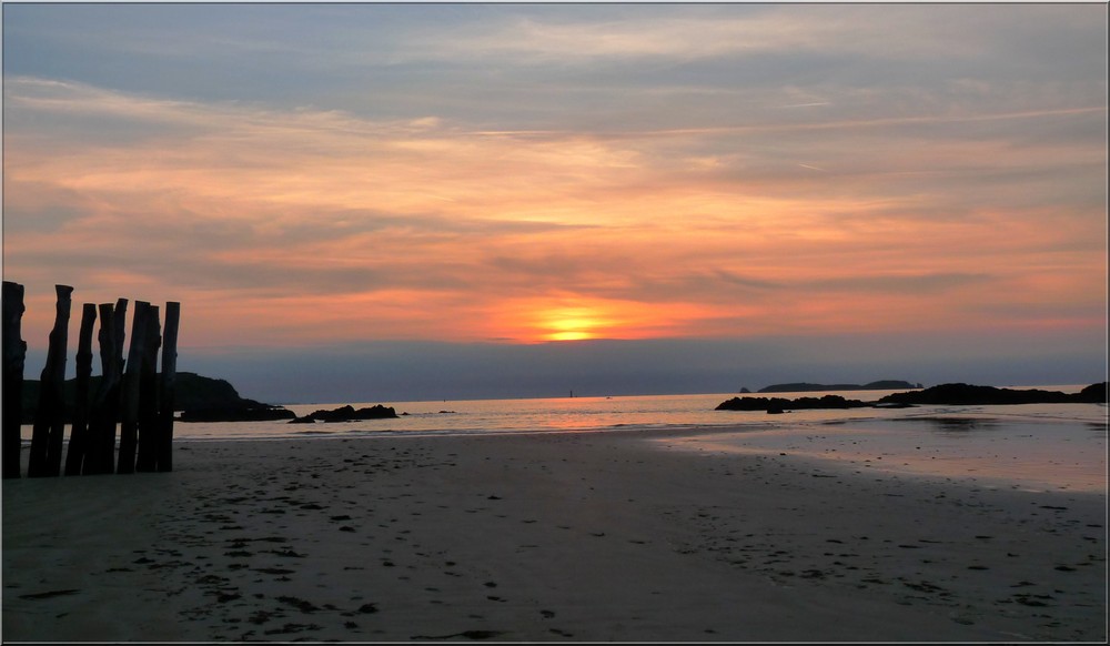 Coucher De Soleil Sur St Malo 2 Photo Et Image Paysages