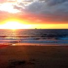 coucher de soleil sur St Malo