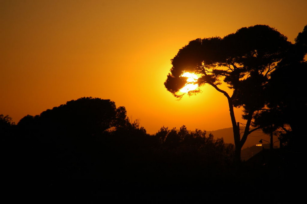 Coucher de soleil sur Toulon.(var,France)