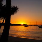 Coucher de soleil zen sur la baie de Kuto, Île des Pins