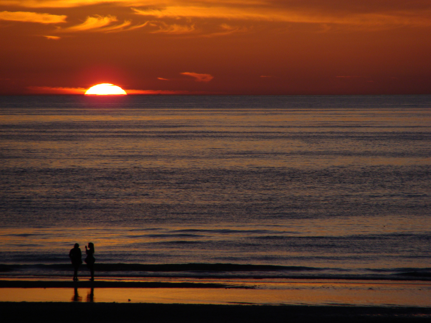 coucher de soleil...devinez où