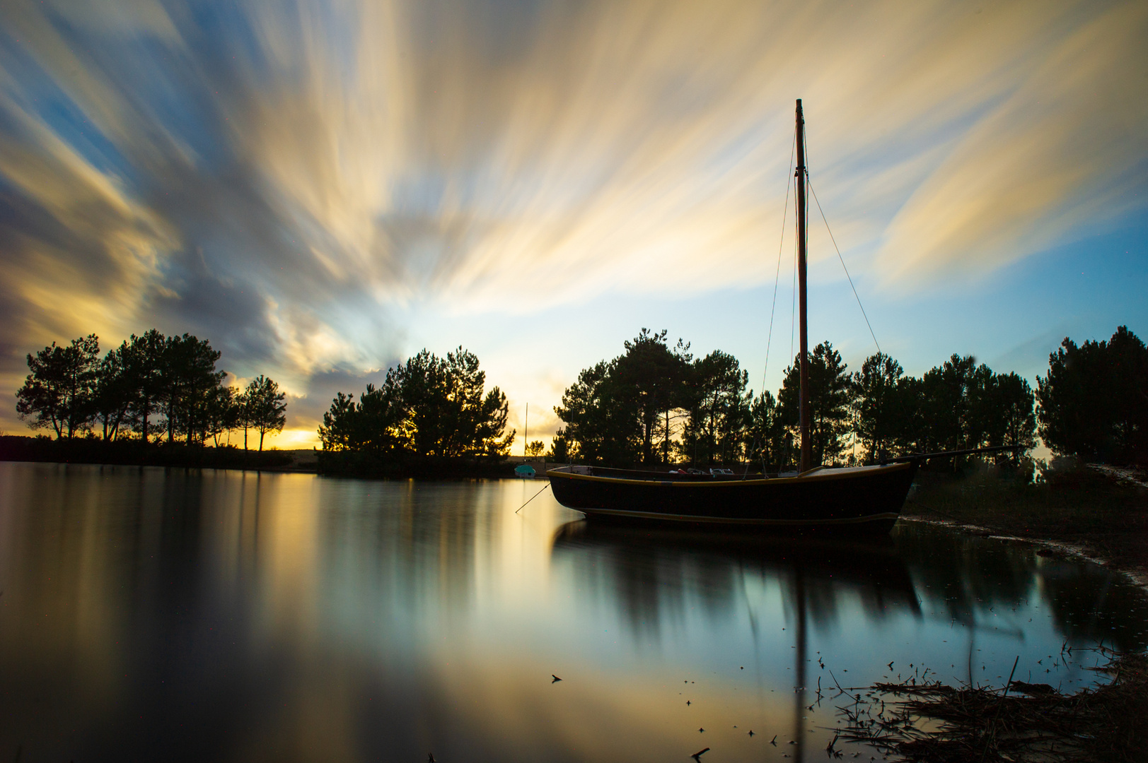 coucher d'été 