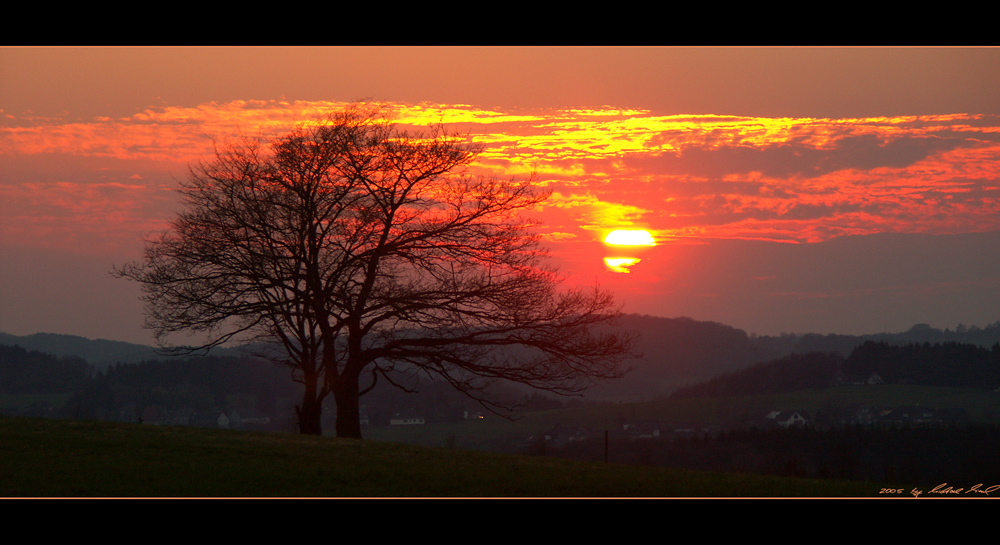 Coucher du soleil