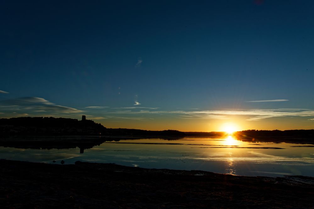 coucher du soleil