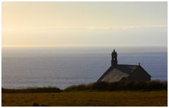 " Coucher du soleil à la chapelle st They "