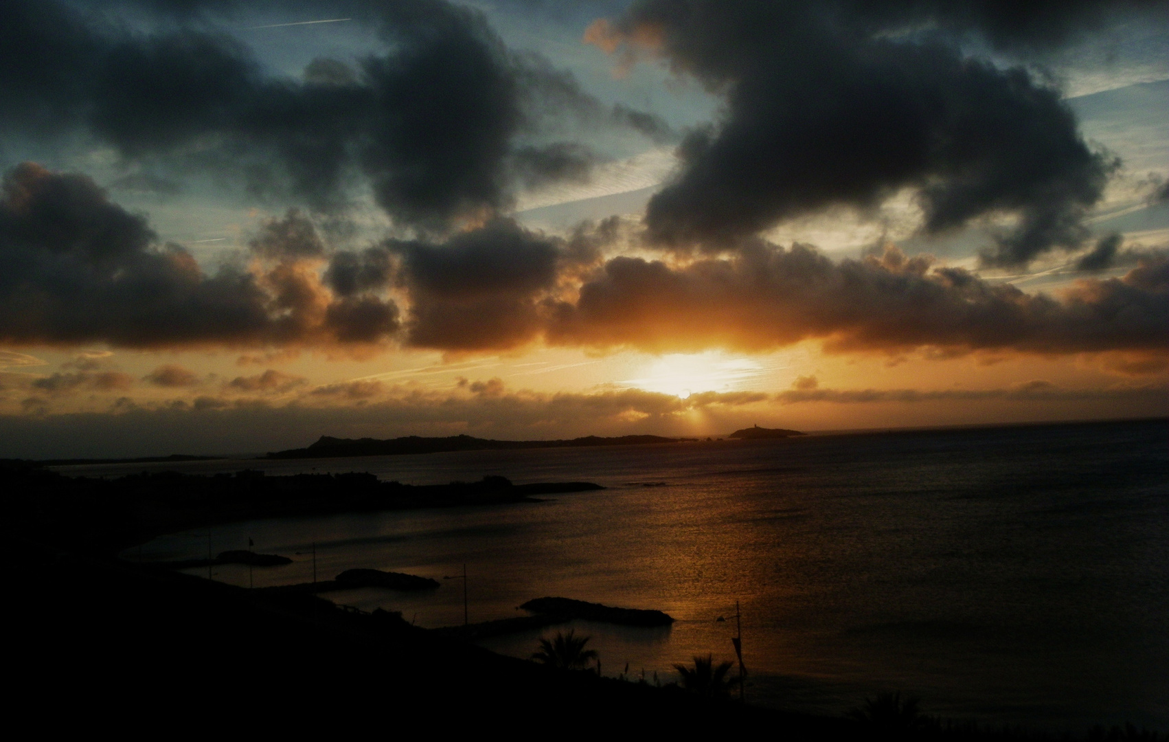 coucher soleil six fours les plages