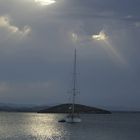 coucher sur la mar menor