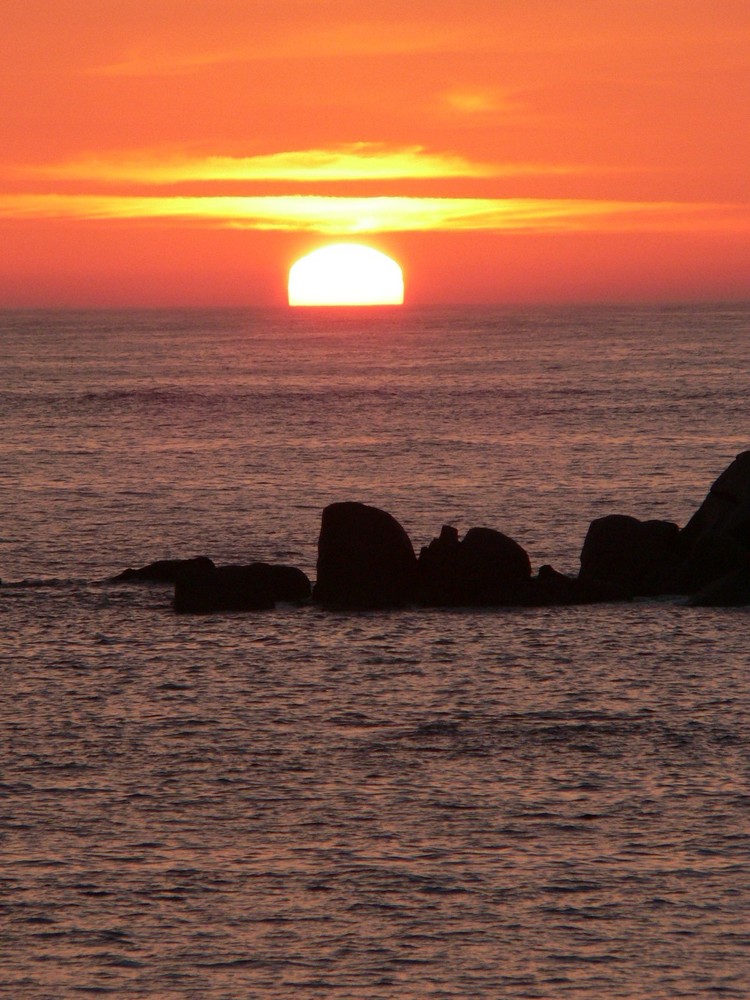 Couchers de soleil. Bretagne