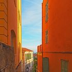 Couleurs dans la vieille ville de Menton