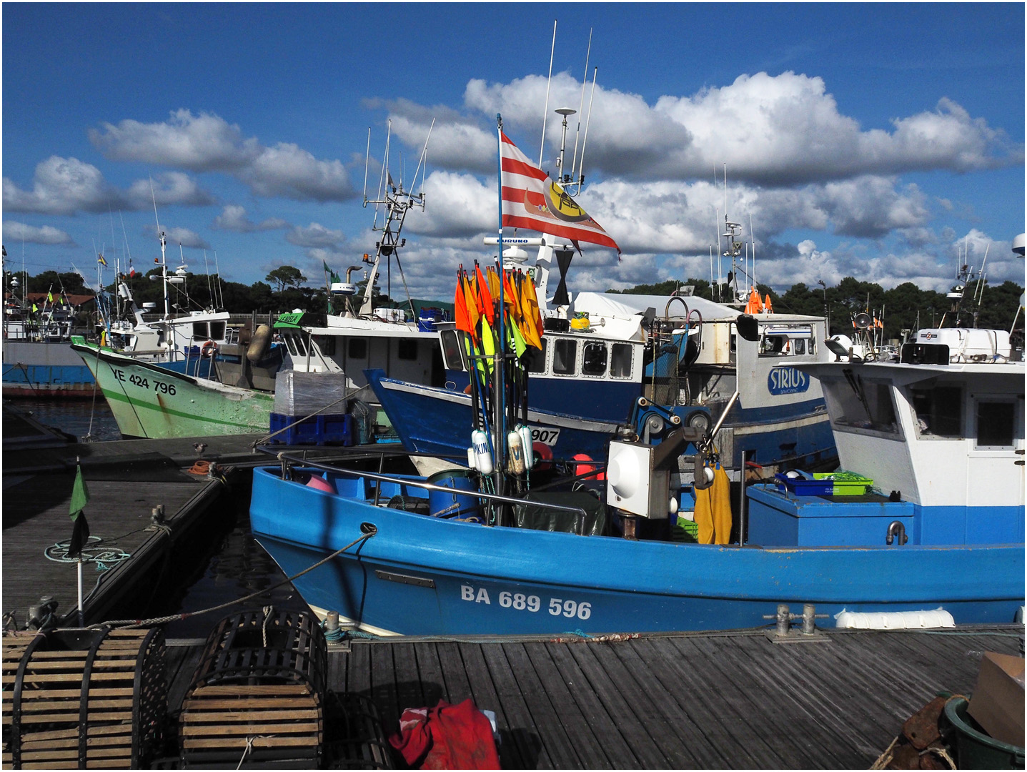 Couleurs dans le port…