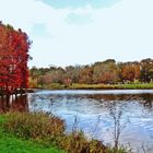 Couleurs d'automne sur le lac de Christus