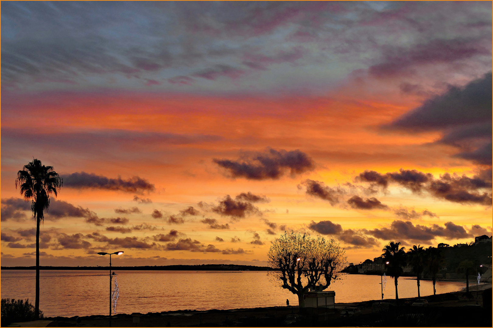 couleurs de " frimaire" sur la côte d azur!