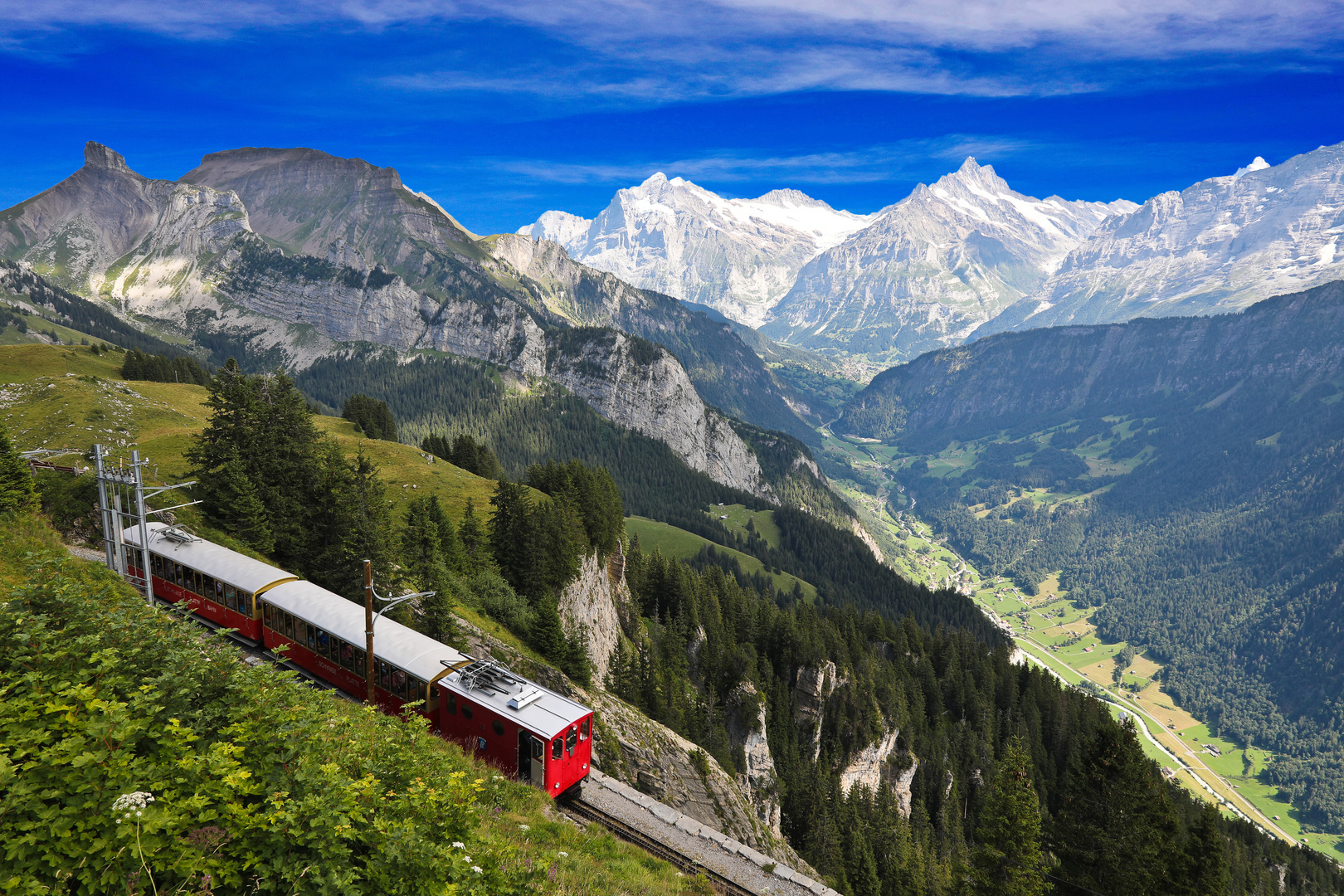 Couleurs de la Suisse - Chemin de fer de la Schynige Platte 