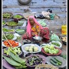 Couleurs de marché au Rajasthan