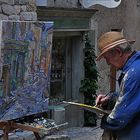 couleurs de Provence, peindre Séguret