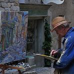 couleurs de Provence, peindre Séguret