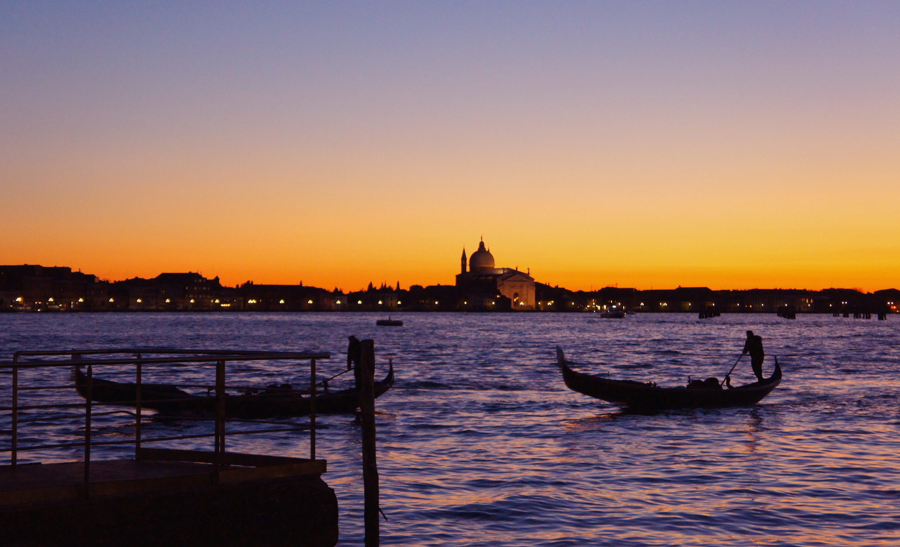 Couleurs de Venise - Un soir sur la Lagune