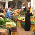 Couleurs des étals au marché