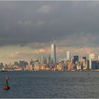 Couleurs du soir sur Manhattan.