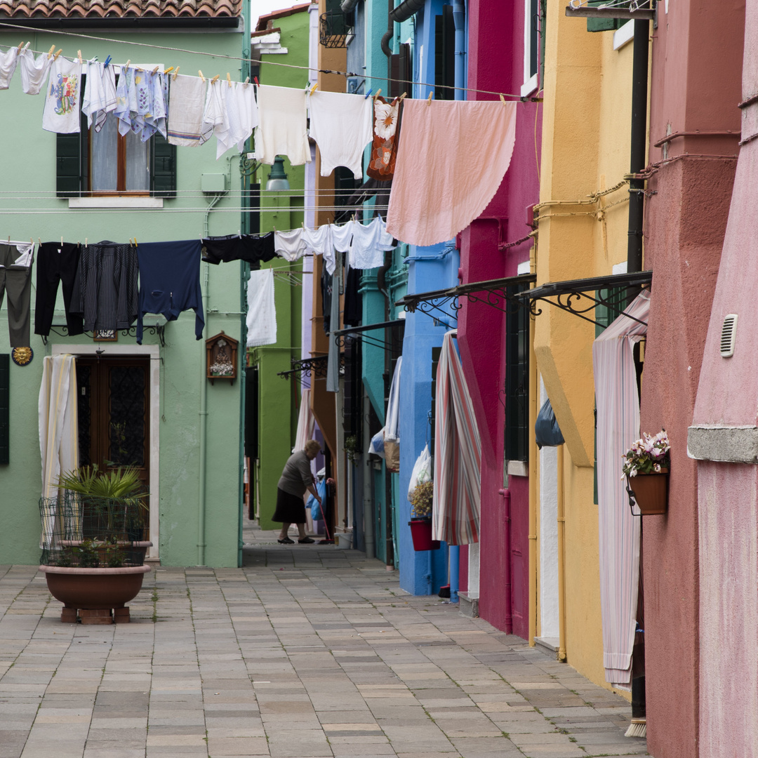 Couleurs et propreté à burano