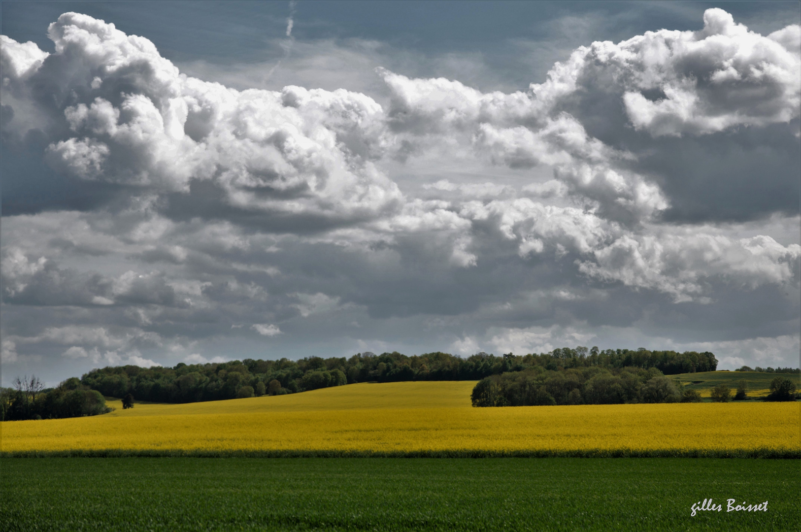 couleurs printanières sur le Vexin normand