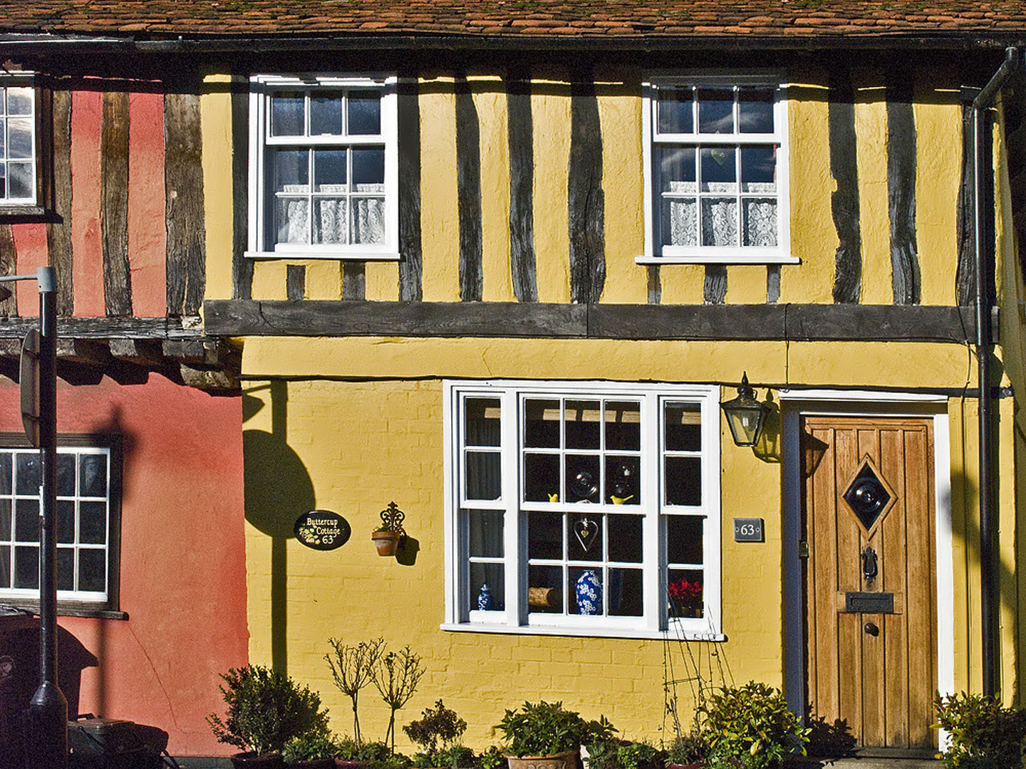 Couleurs safran  --  Une maison à Saffron Walden