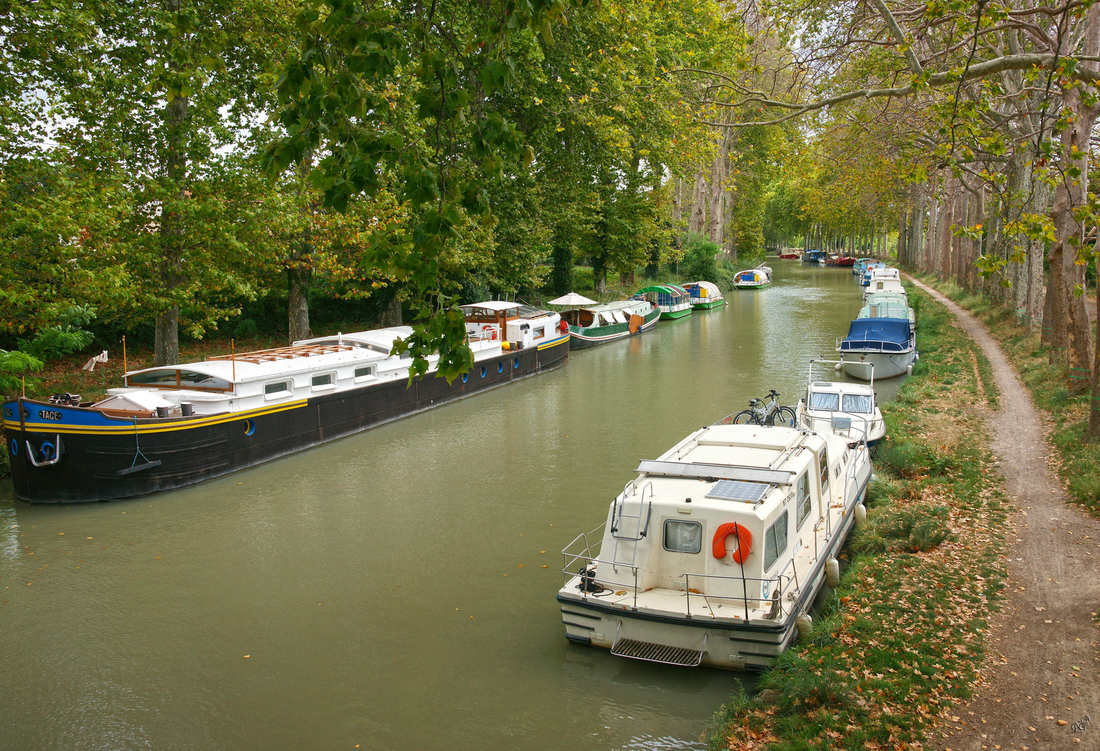 Couleurs sur le  Canal du mdi ...