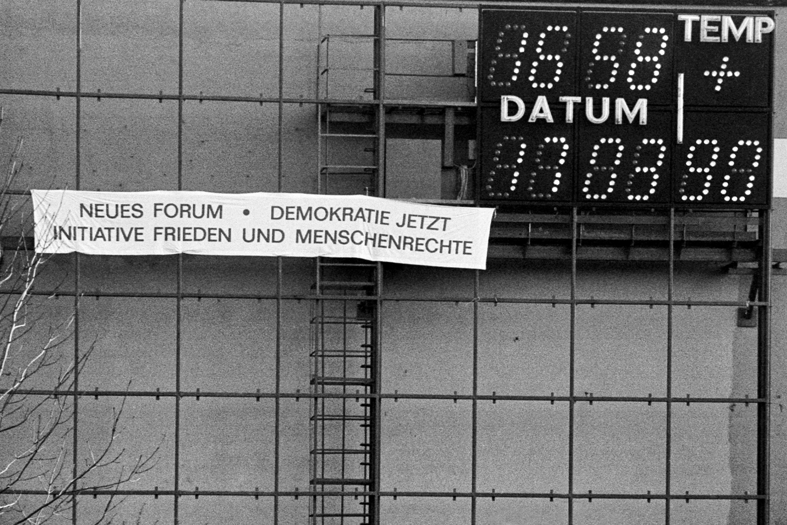 Countdown Volkskammerwahl 1990