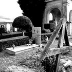 Country churchyard