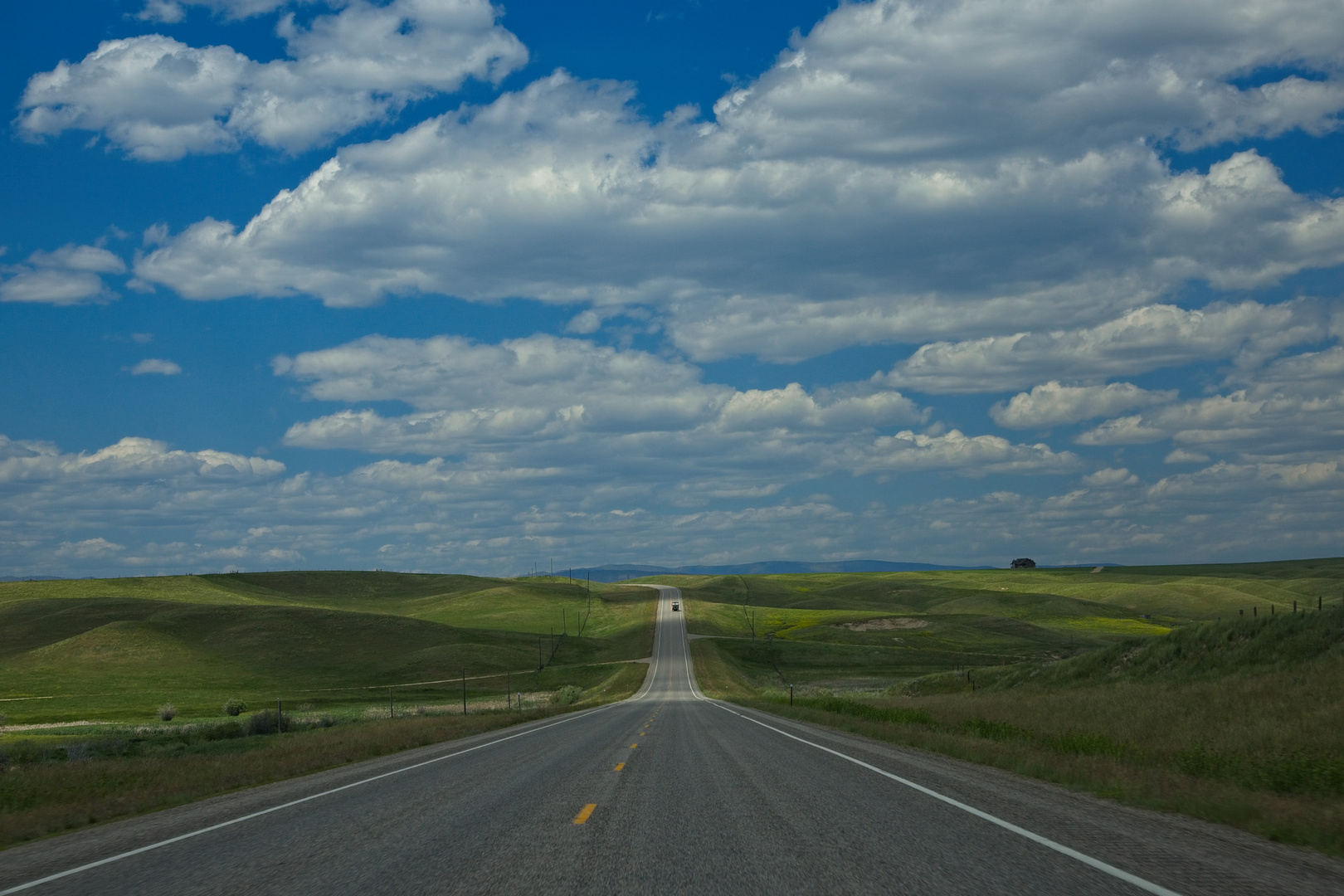 Country Road in Montana