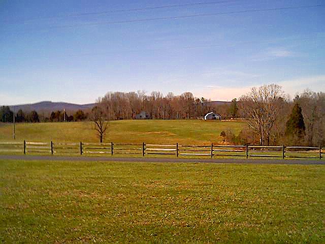 Country road in the Spring