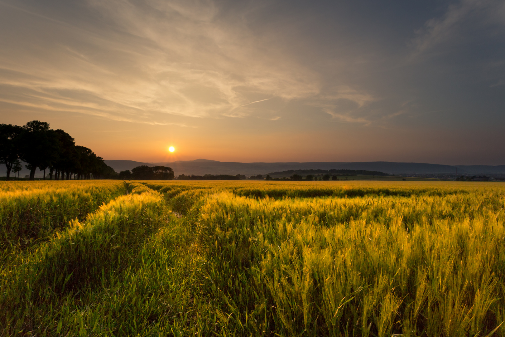 Country sunset