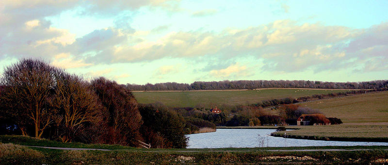 Country views in winter