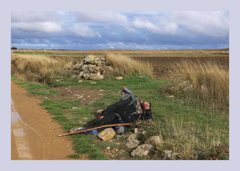 coup de fatigue sur le Camino francés