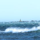 coup de mistral sur la méditerranée