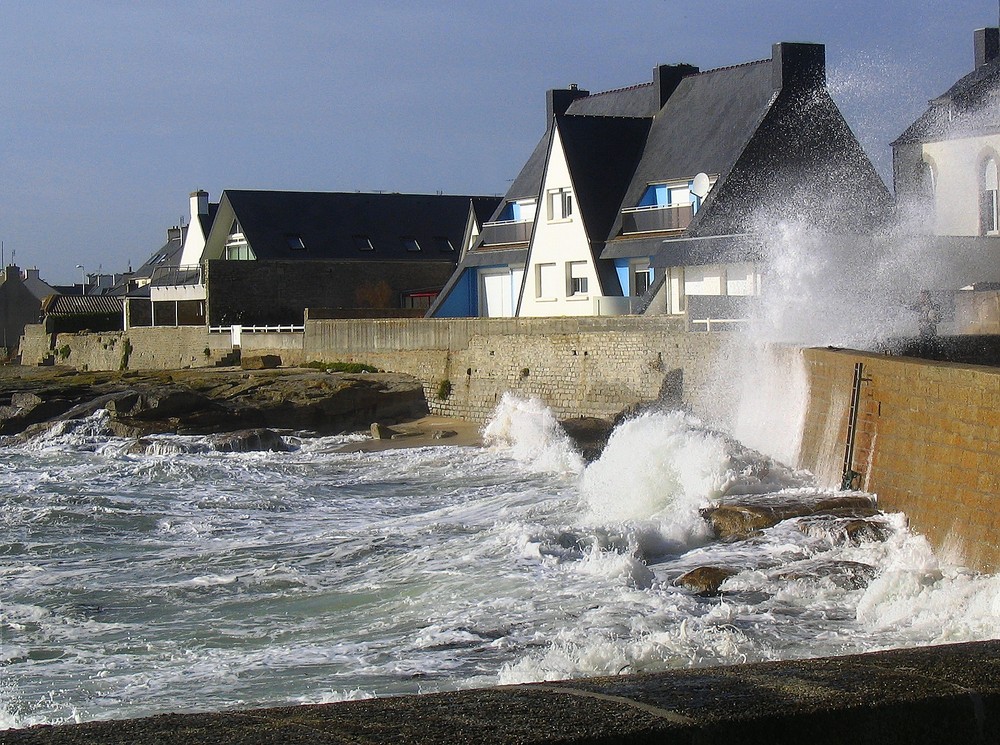 Coup de vent au Guilvinec