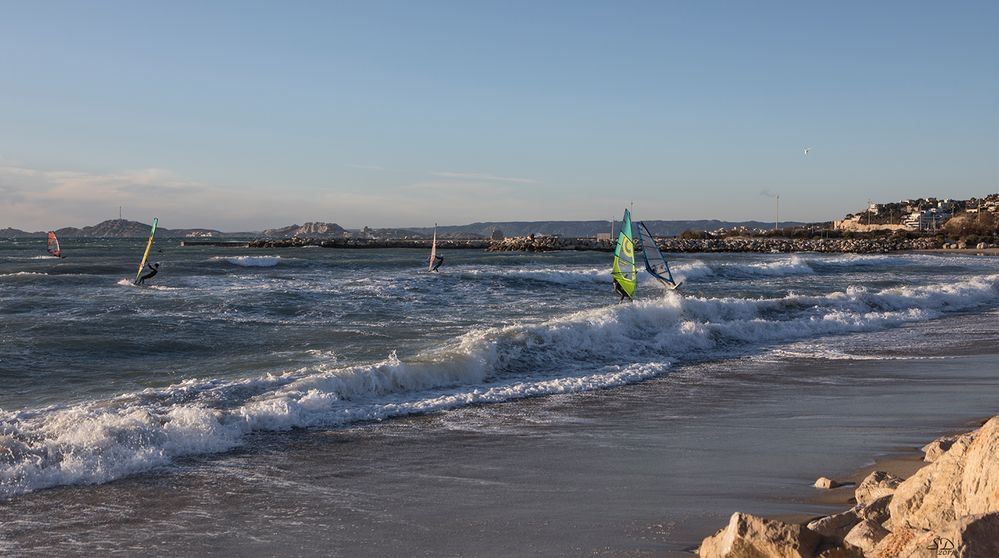 Coup de vent en Méditerranée