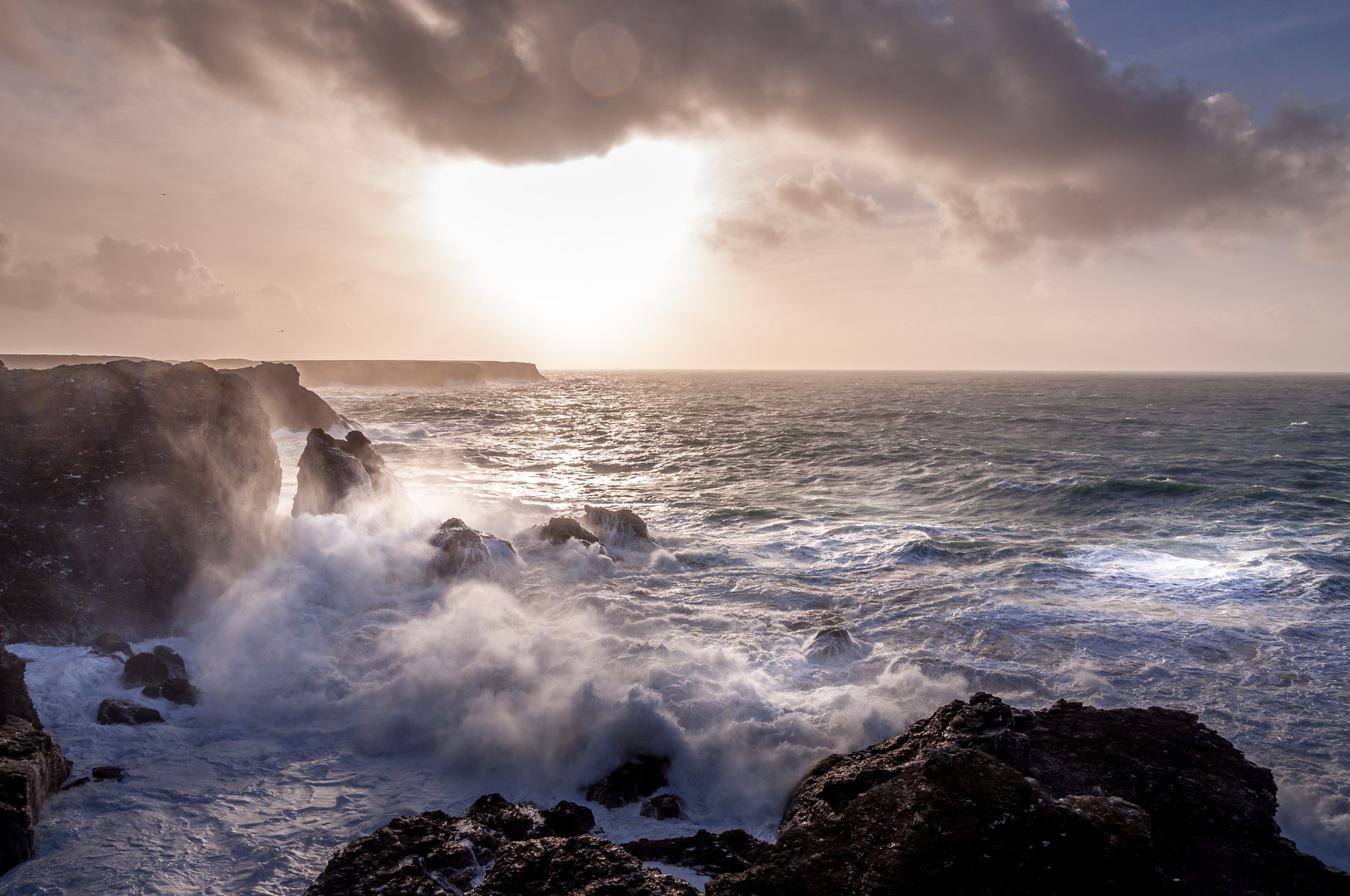 Coup de vent sur Belle Île