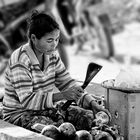 Coupeuse de noix de coco à la machette !