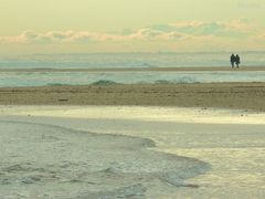 Couple à la mer