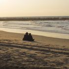 Couple at the beach Tel Aviv