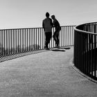 Couple discussing in Dusseldorf