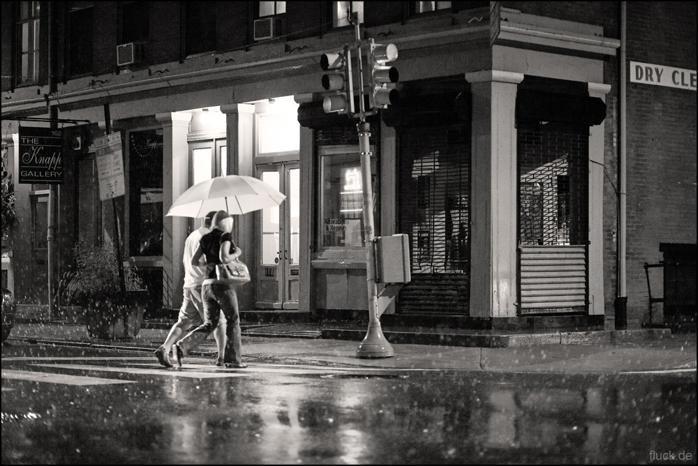 Couple in Rain